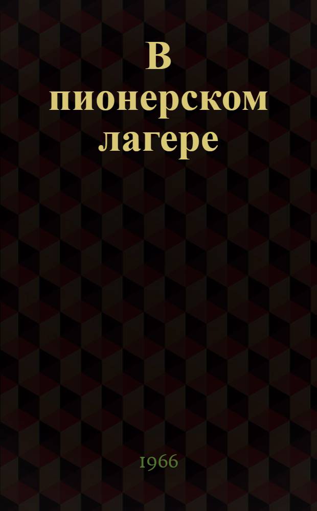 В пионерском лагере : [Библиотечка] [1-10. 5 : Юным физикам