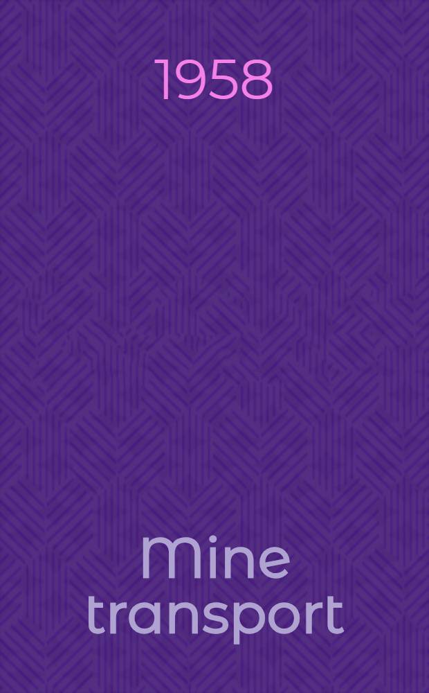 Mine transport