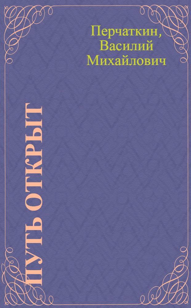 Путь открыт : Рассказы
