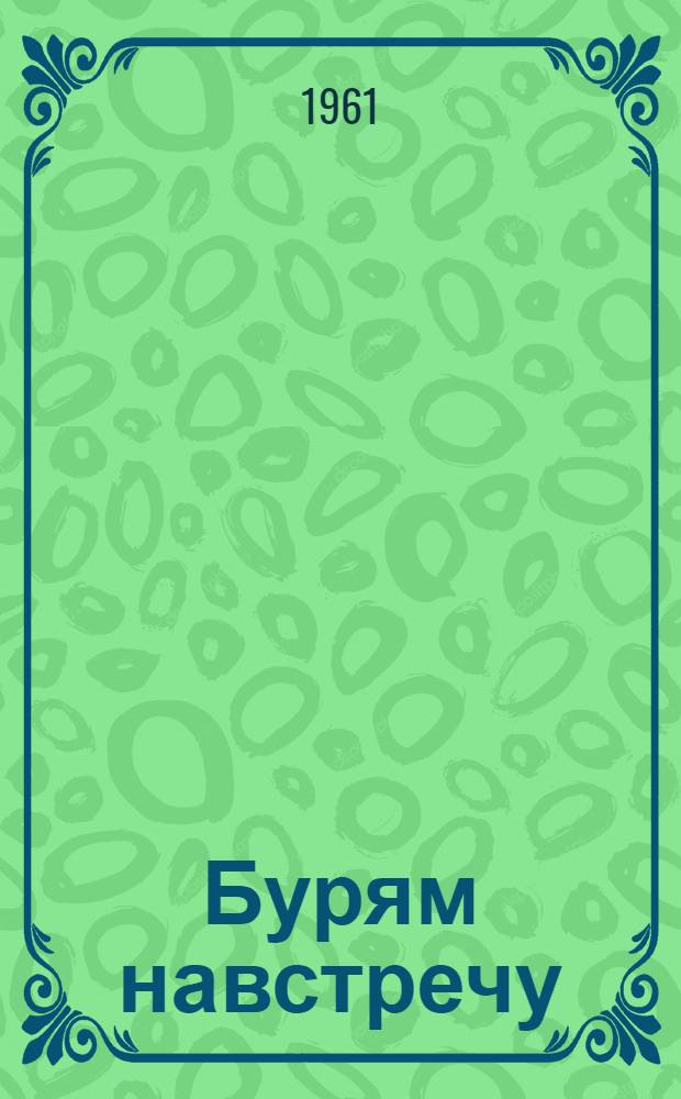 Бурям навстречу : О революционере А.В. Мокроусове