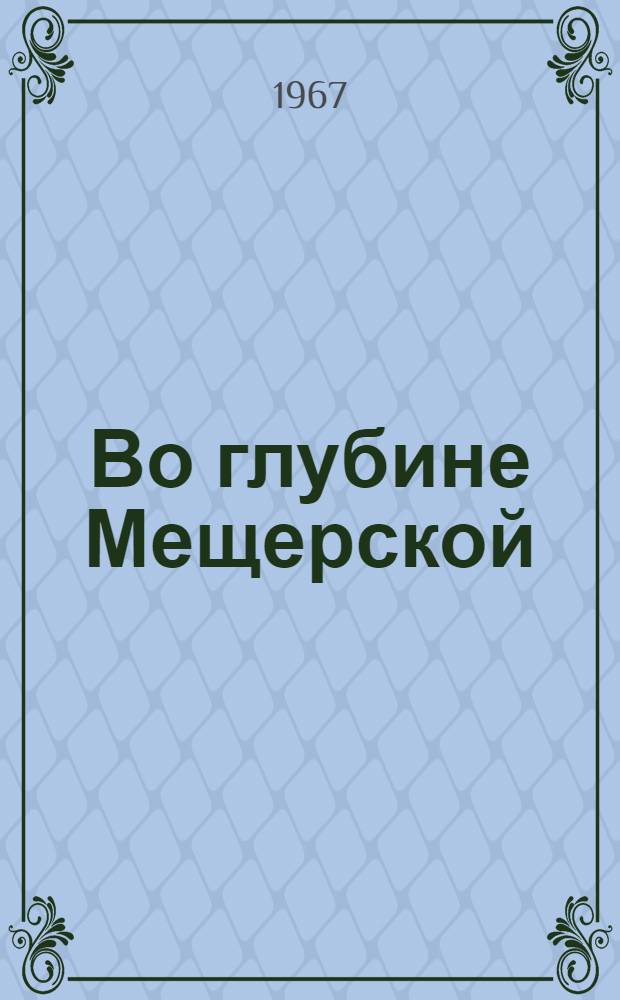 Во глубине Мещерской : Из истории Курлов. стекольного з-да им. Володарского