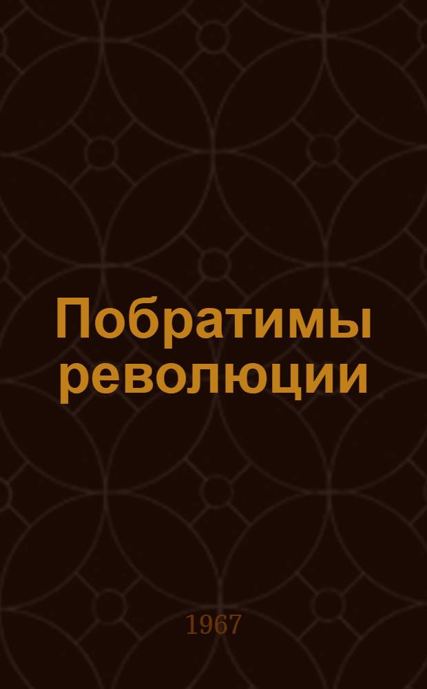 Побратимы революции : Рассказы об Аркадии Гайдаре и Николае Островском