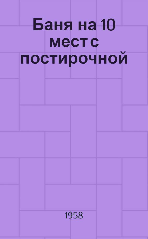 Баня на 10 мест с постирочной : Стены кирпичные