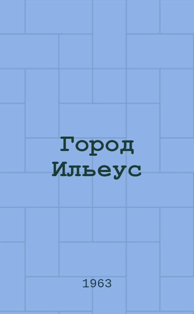 Город Ильеус : Роман