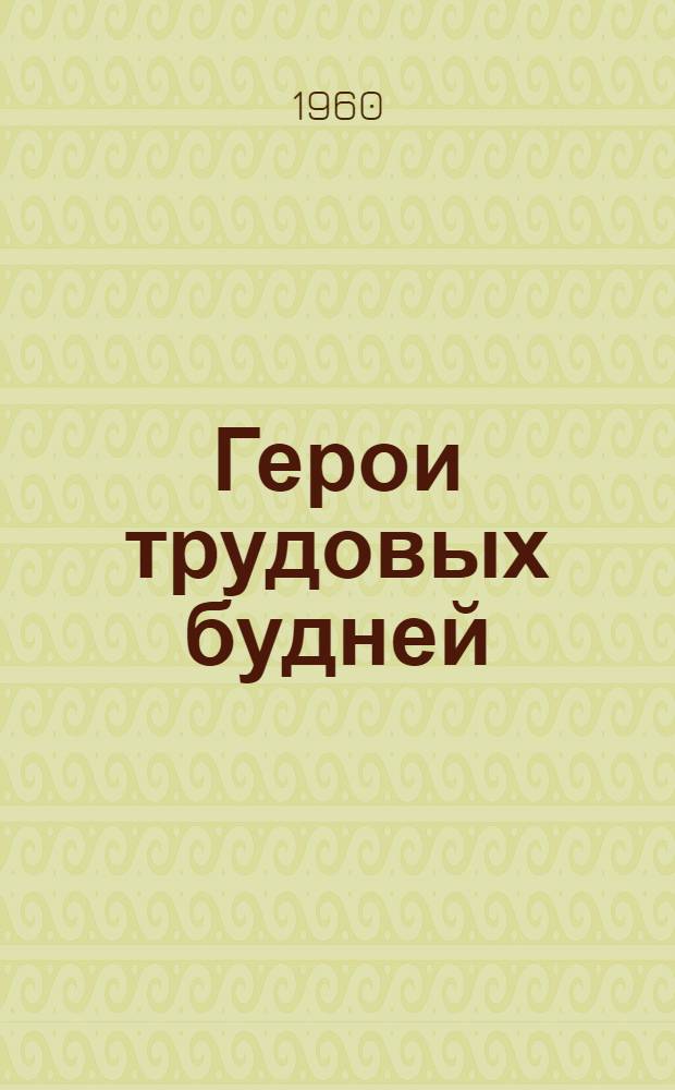 Герои трудовых будней : Сборник статей