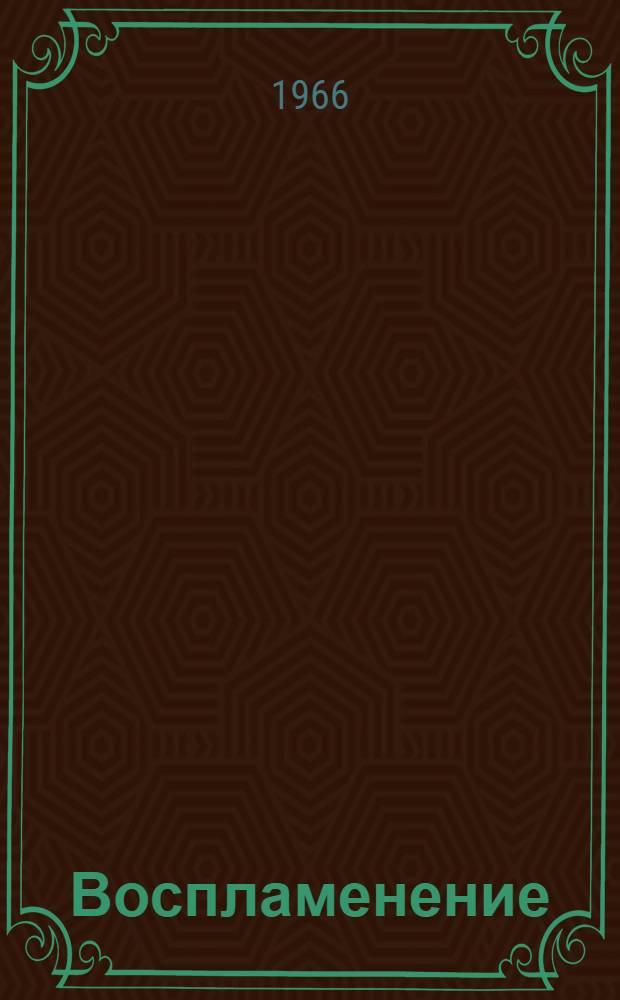 Воспламенение : (Библиография)