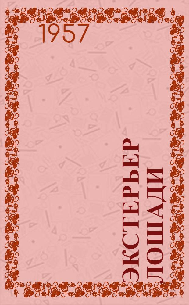 Экстерьер лошади