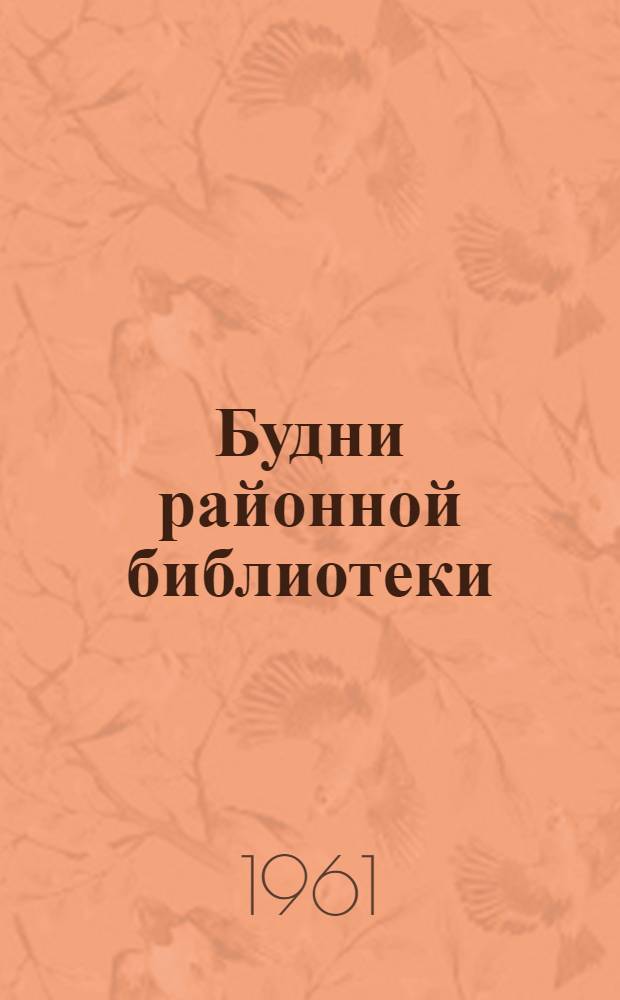 Будни районной библиотеки : Село Екатеринославка Октябрьского района