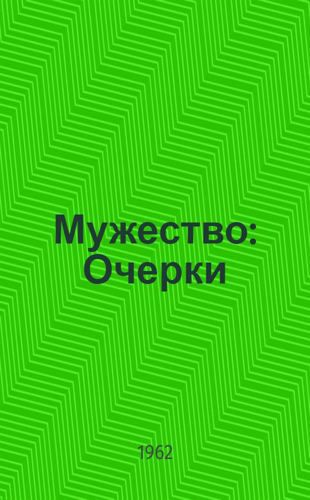 Мужество : Очерки