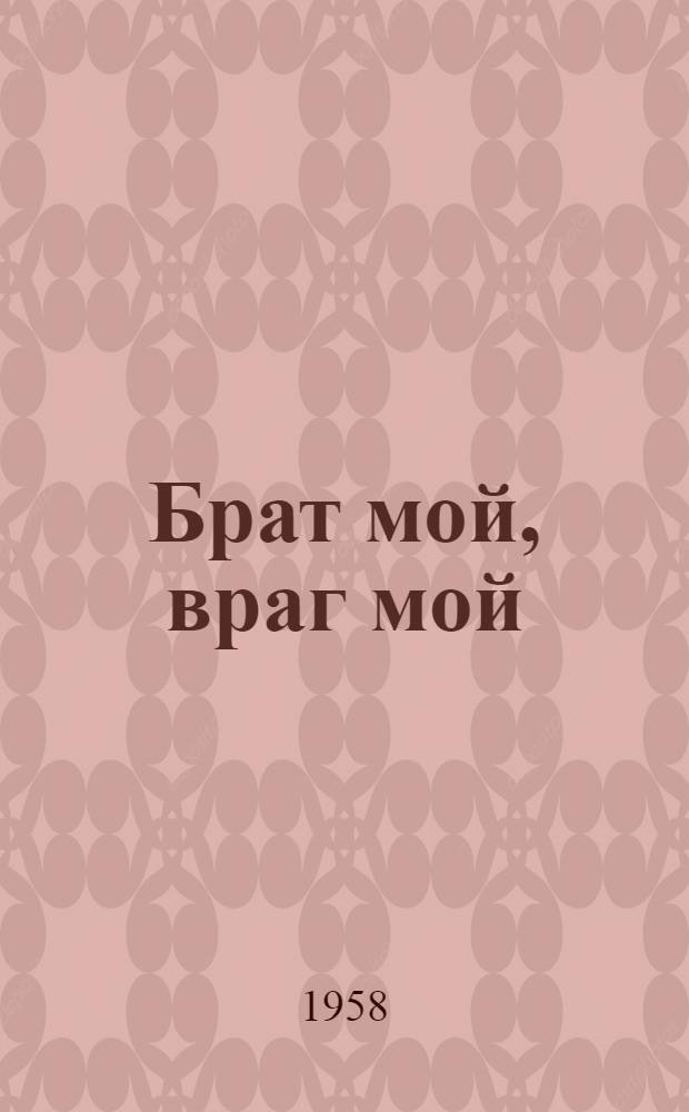 Брат мой, враг мой : Роман. Кн. 1