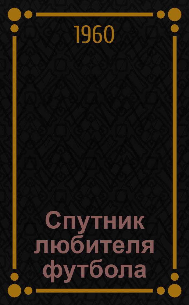 Спутник любителя футбола