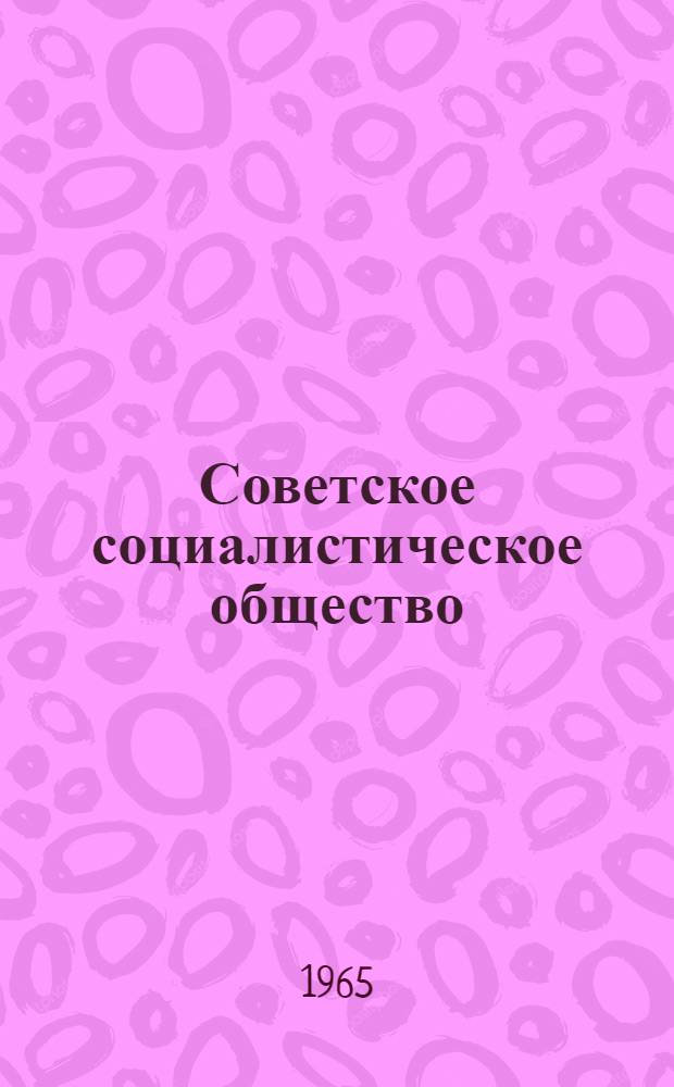 Советское социалистическое общество