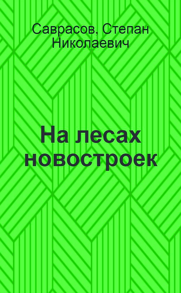 На лесах новостроек