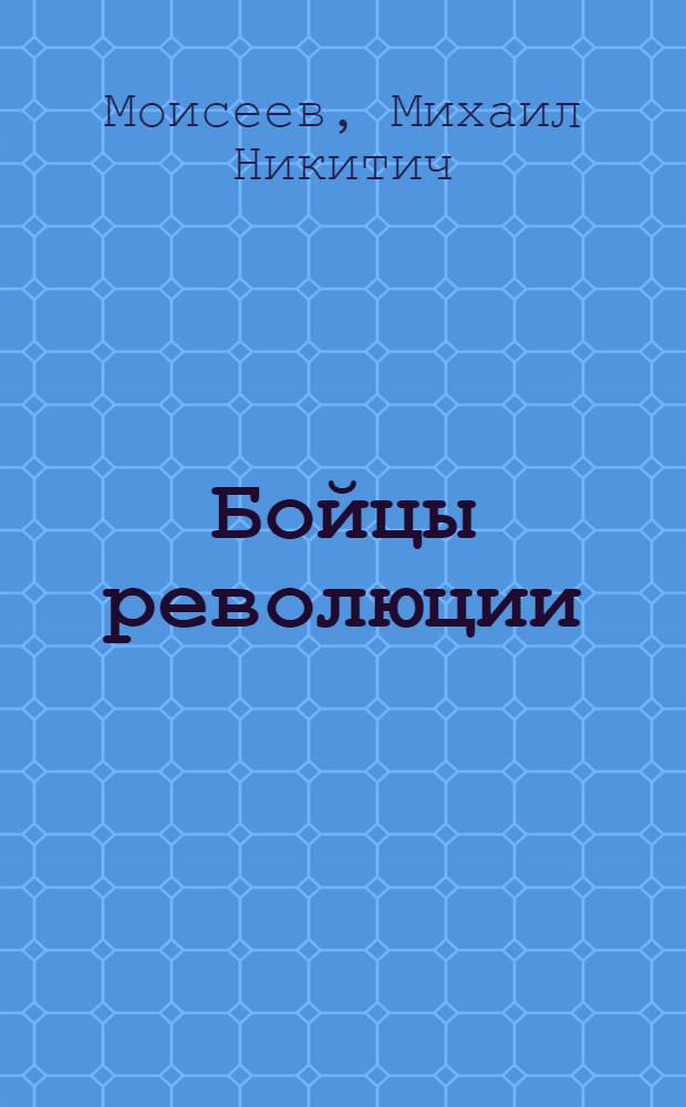 Бойцы революции