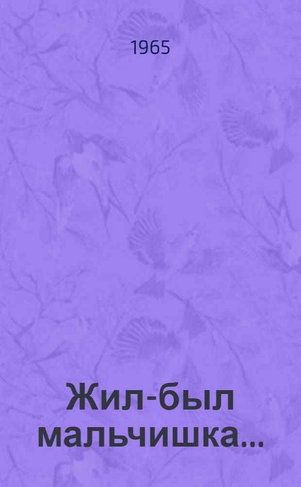 Жил-был мальчишка... : Из дневников и писем