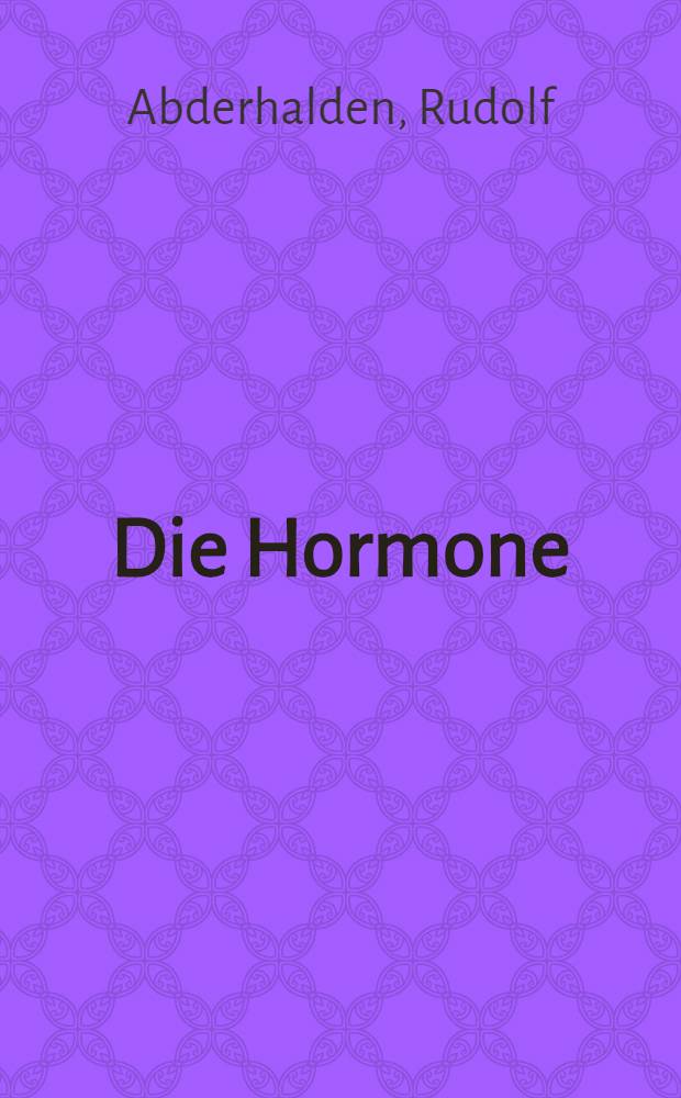 Die Hormone