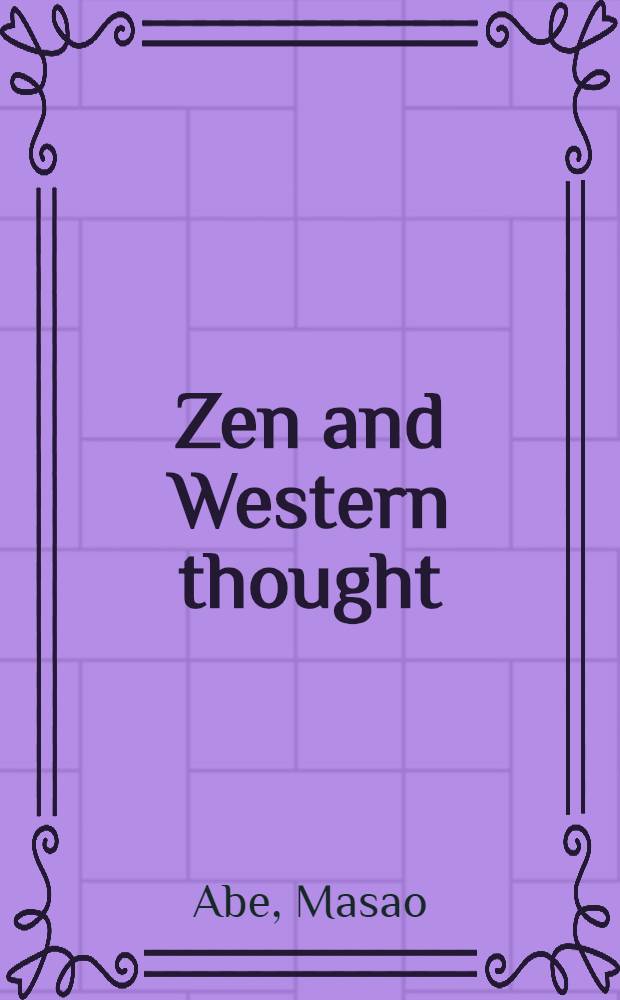 Zen and Western thought