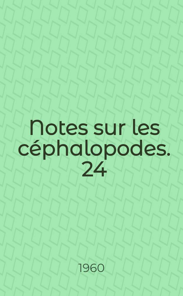 Notes sur les céphalopodes. 24 : Contribution à la connaissance de l'hectocotyle chez les Ommastrephidae