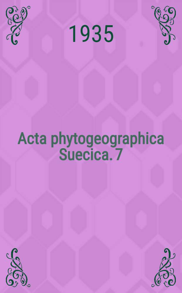 Acta phytogeographica Suecica. 7 : Das ozeanische Element der Strauch- und Laubflechtenflora von Skandinavien