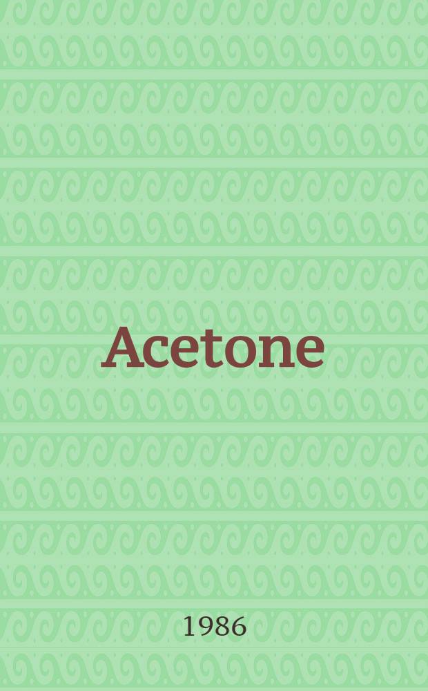 Acetone