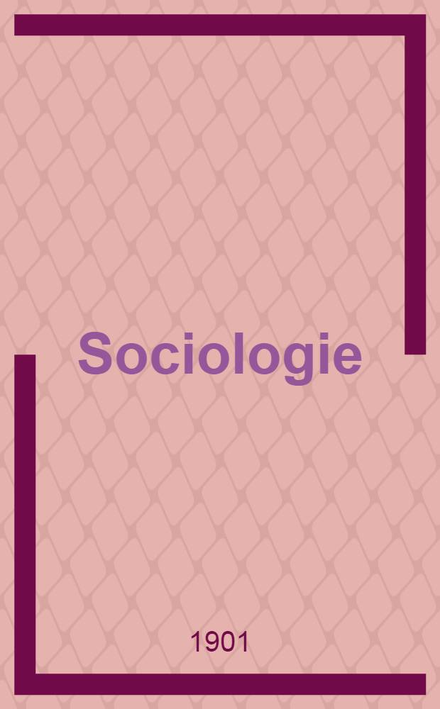Sociologie