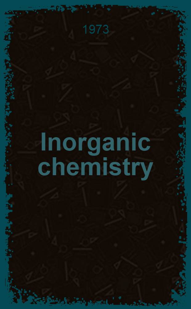 Inorganic chemistry