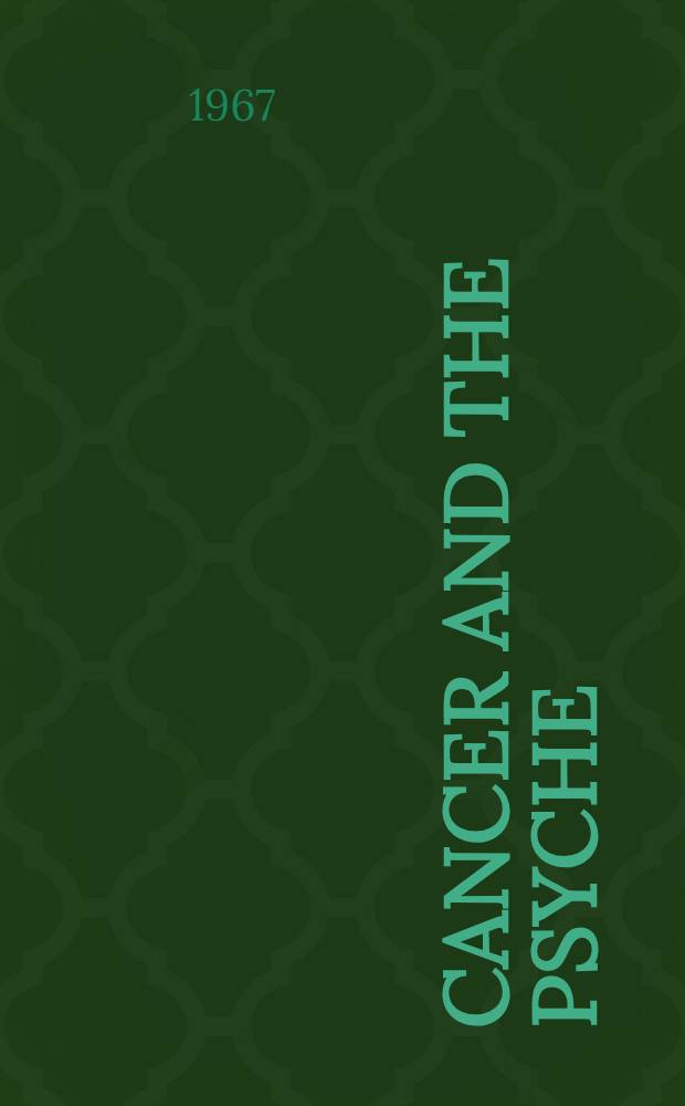 Cancer and the psyche