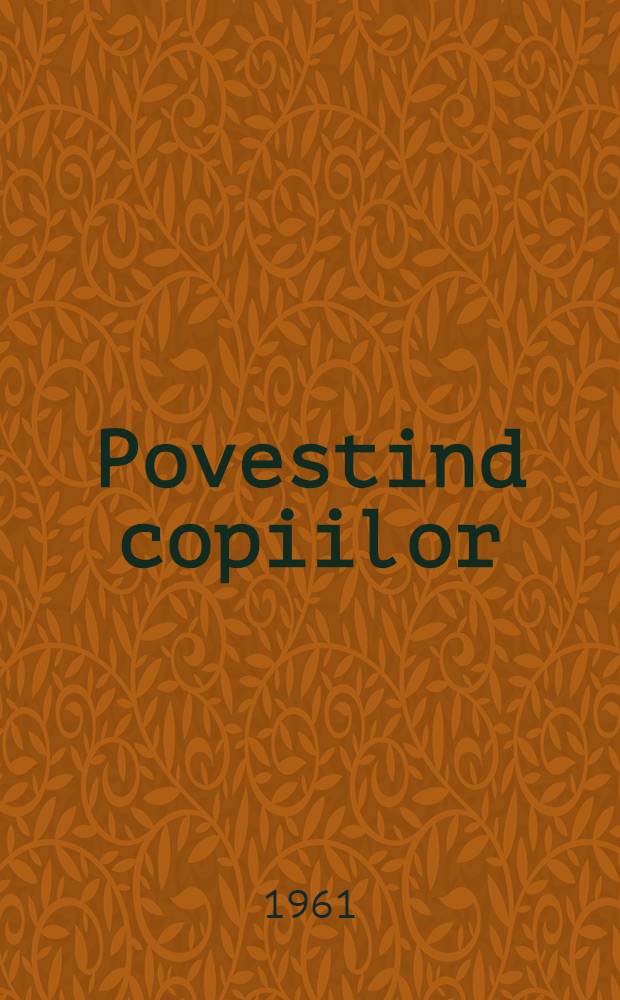 Povestind copiilor