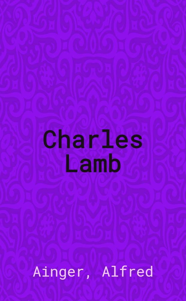 Charles Lamb