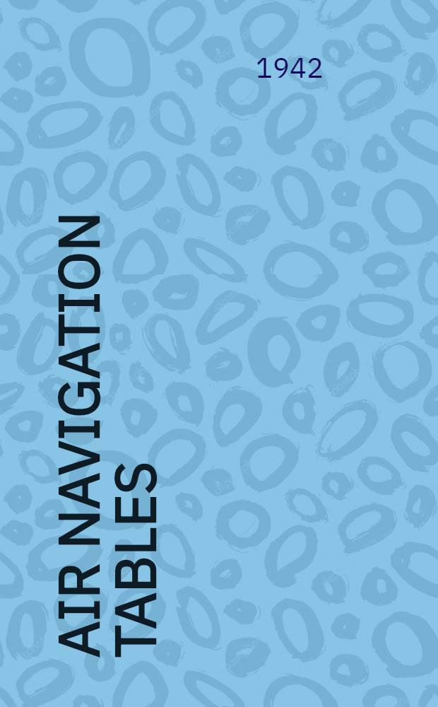 Air navigation tables