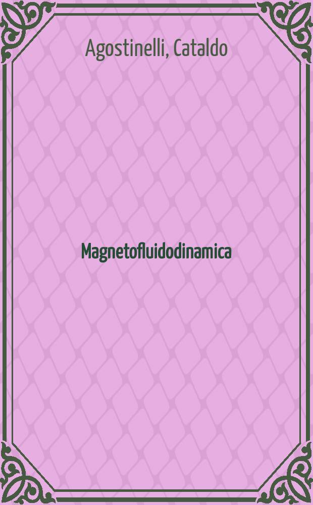 Magnetofluidodinamica