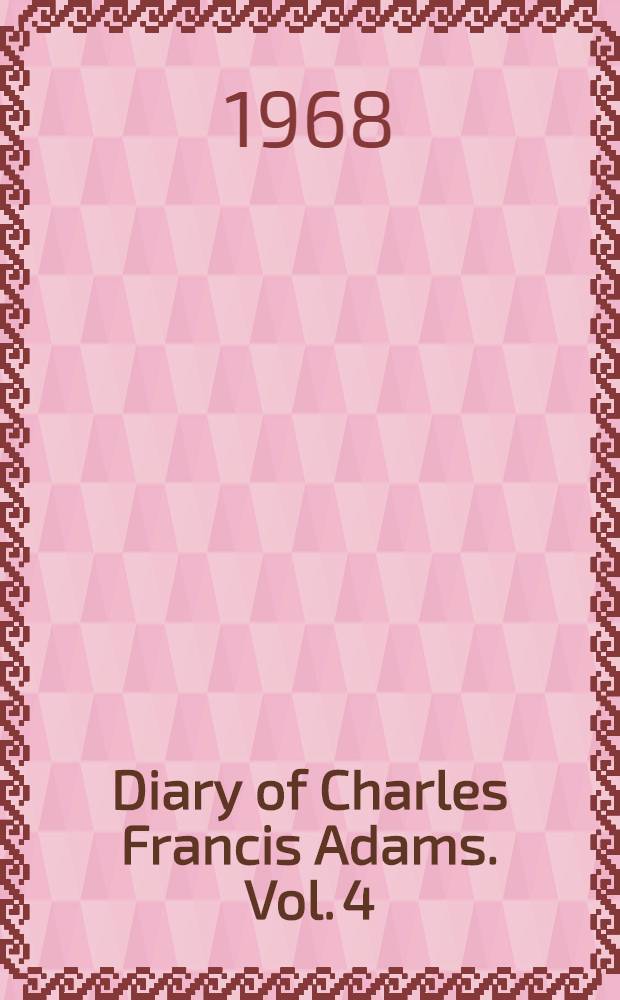 Diary of Charles Francis Adams. Vol. 4 : March 1831 - December 1832. Index
