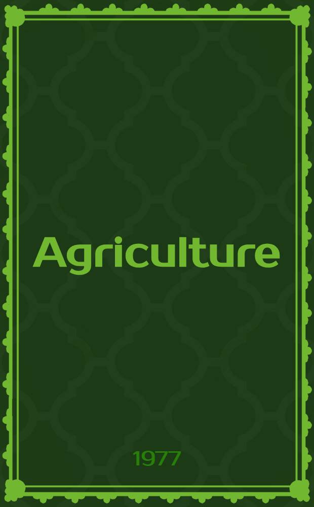 Agriculture