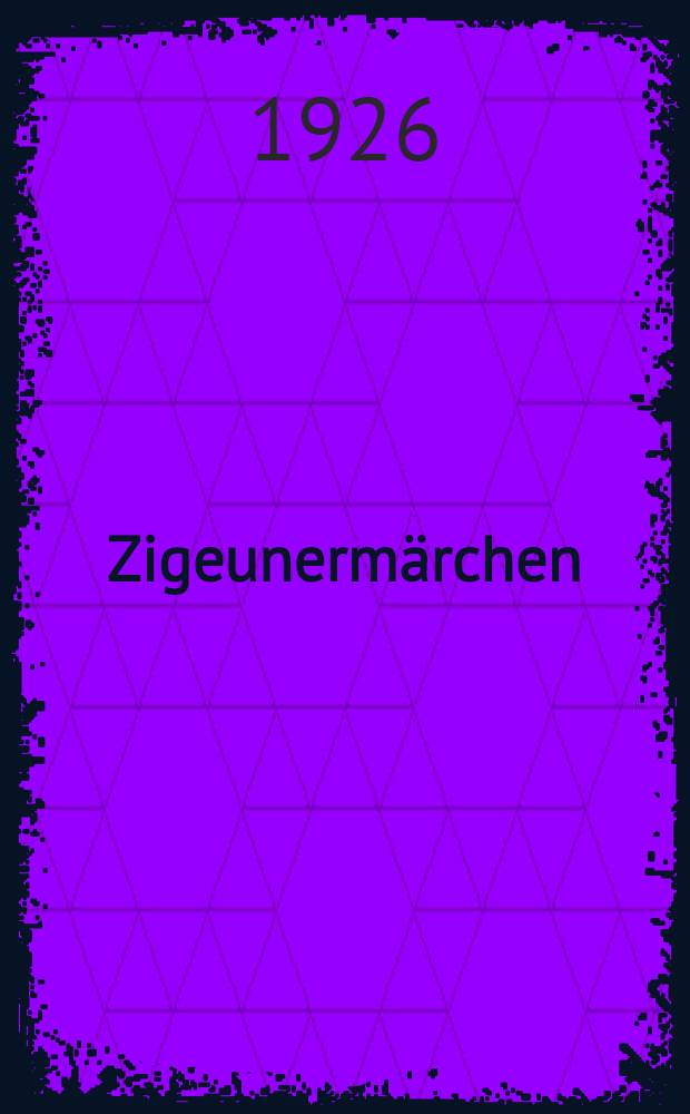 Zigeunerm&auml;rchen