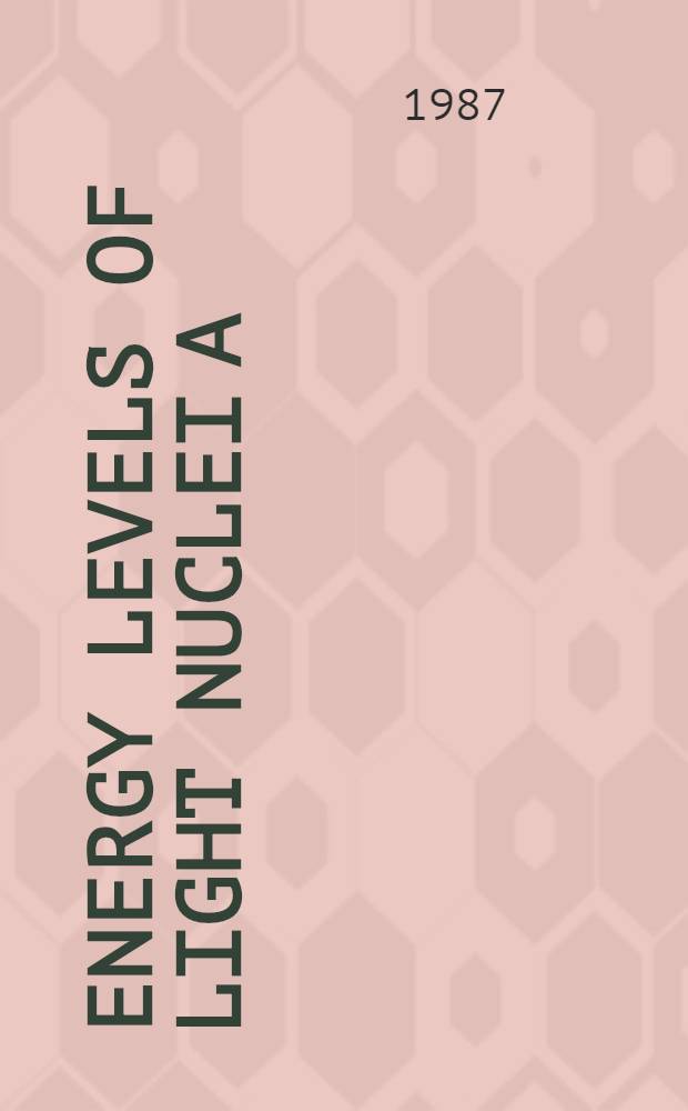 Energy levels of light nuclei A=18-20