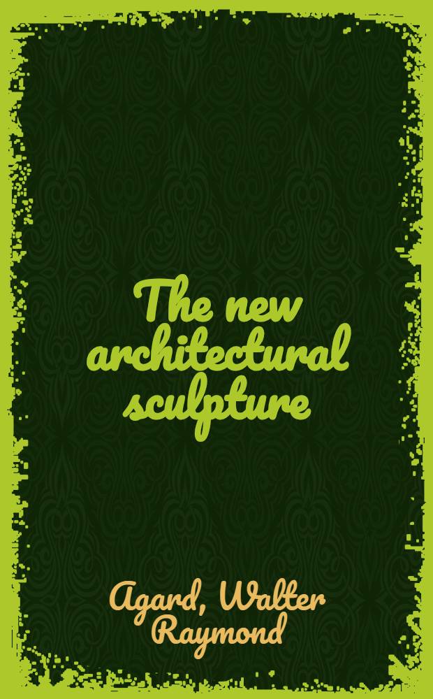 The new architectural sculpture