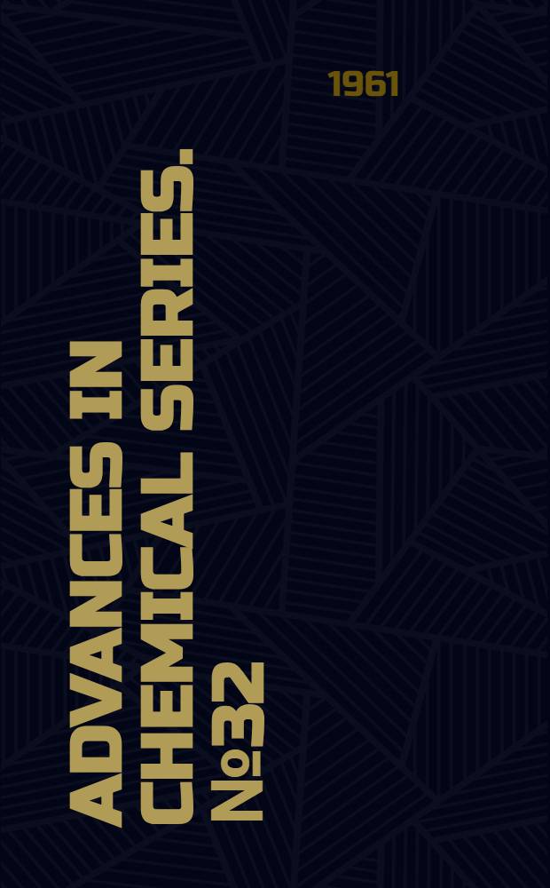 Advances in chemical series. № 32 : Borax to boranes