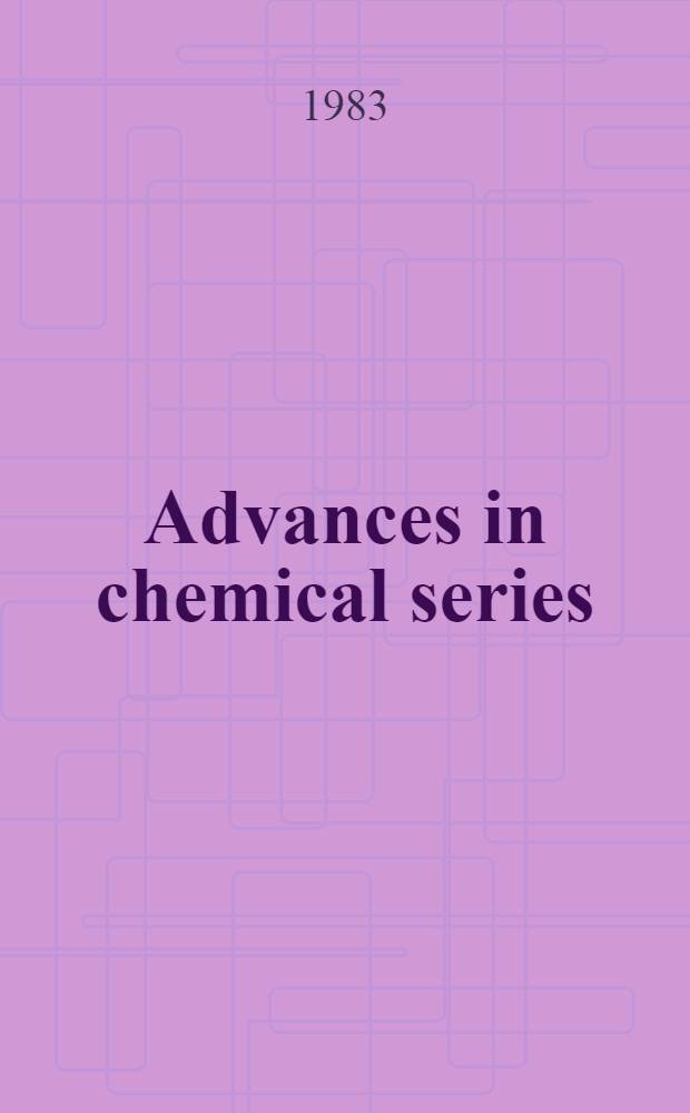 Advances in chemical series : Polymer characterization