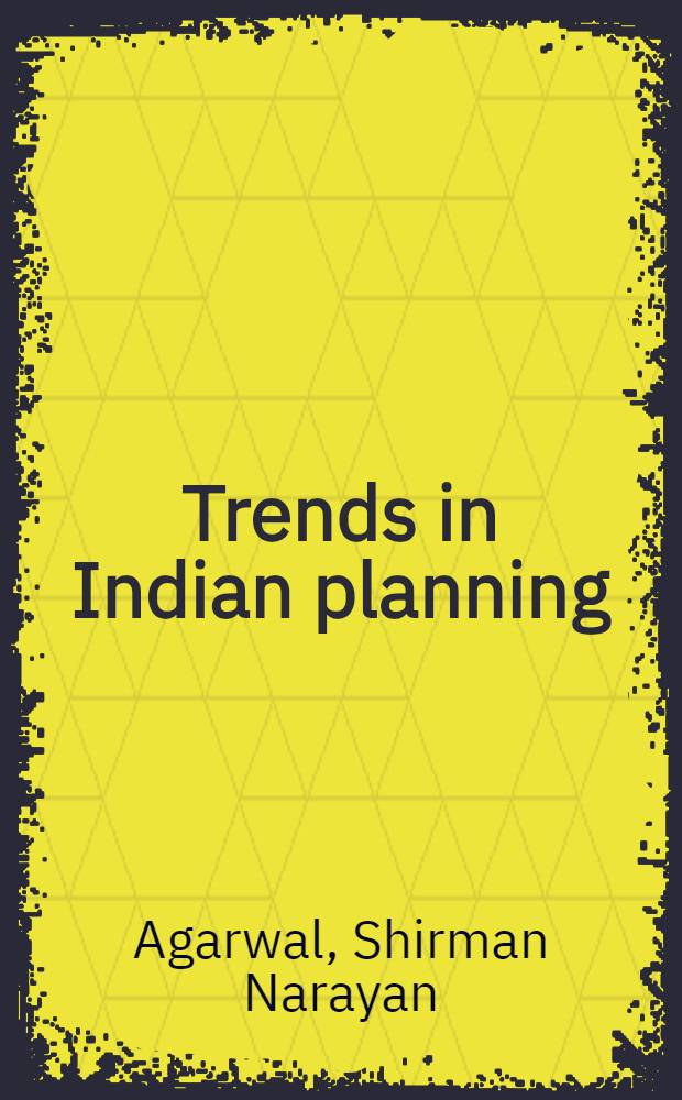 Trends in Indian planning