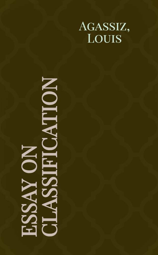 Essay on classification