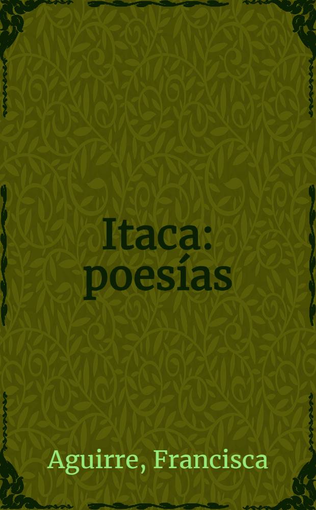 Itaca : poesías