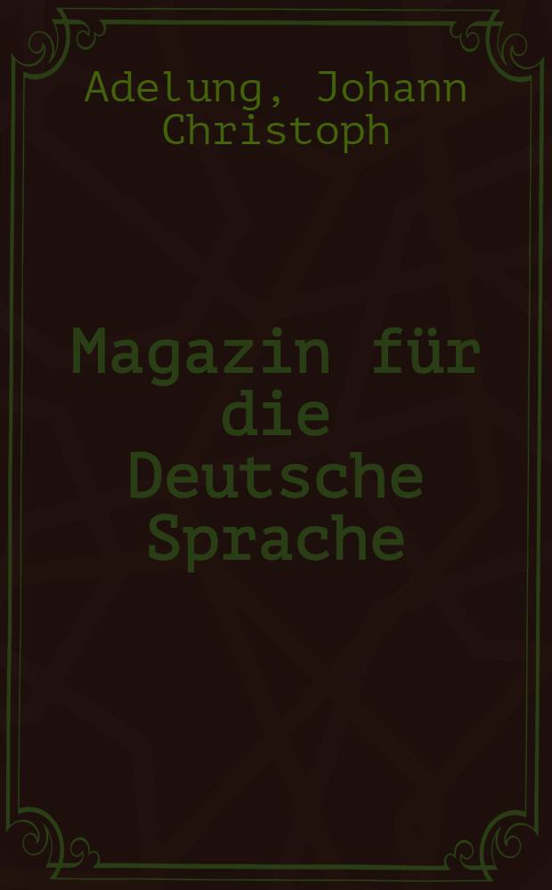 Magazin für die Deutsche Sprache