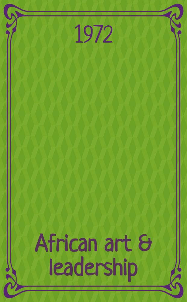African art & leadership