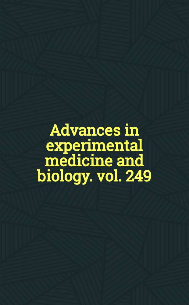 Advances in experimental medicine and biology. vol. 249 : Mineral absorption in the monogastric GI tract