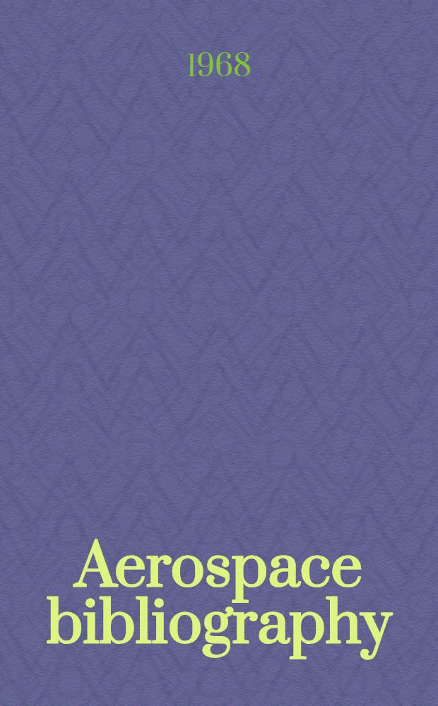 Aerospace bibliography