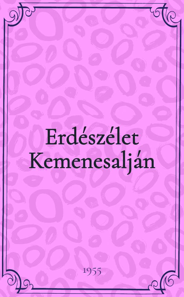 Erd&eacute;sz&eacute;let Kemenesalj&aacute;n