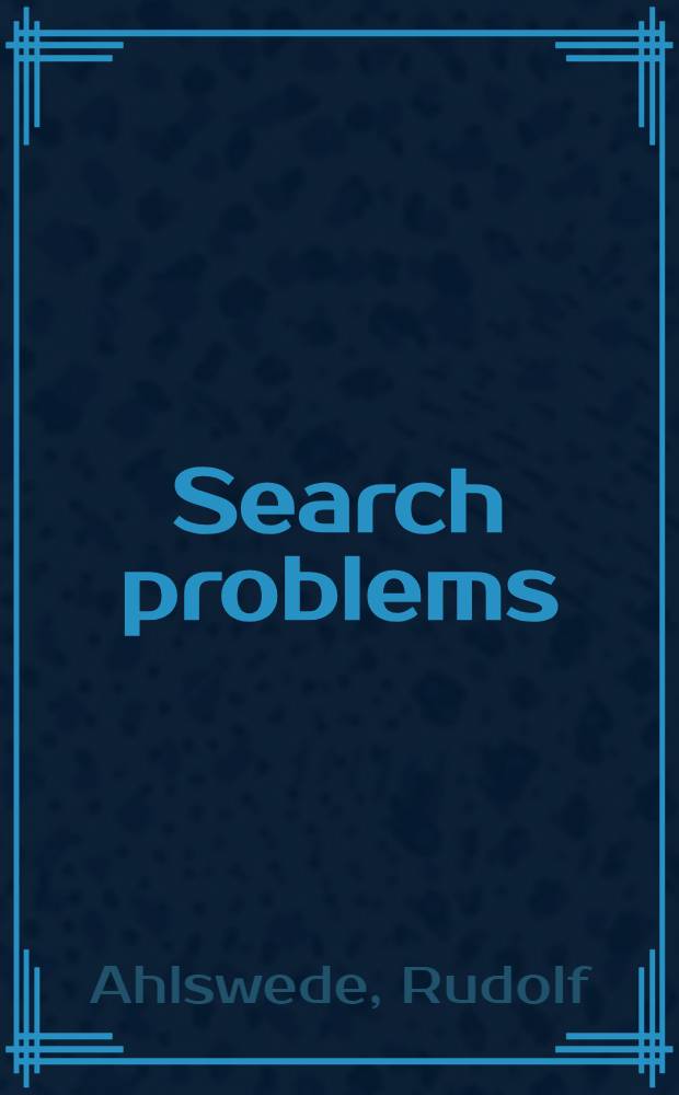 Search problems