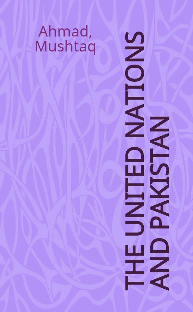 The United nations and Pakistan