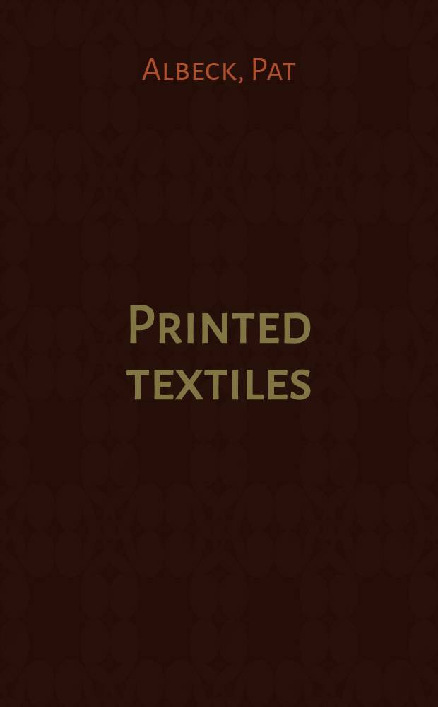 Printed textiles