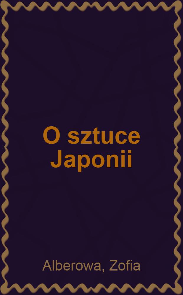 O sztuce Japonii